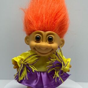 Russ Troll Cheerleader Orange  hair Vintage